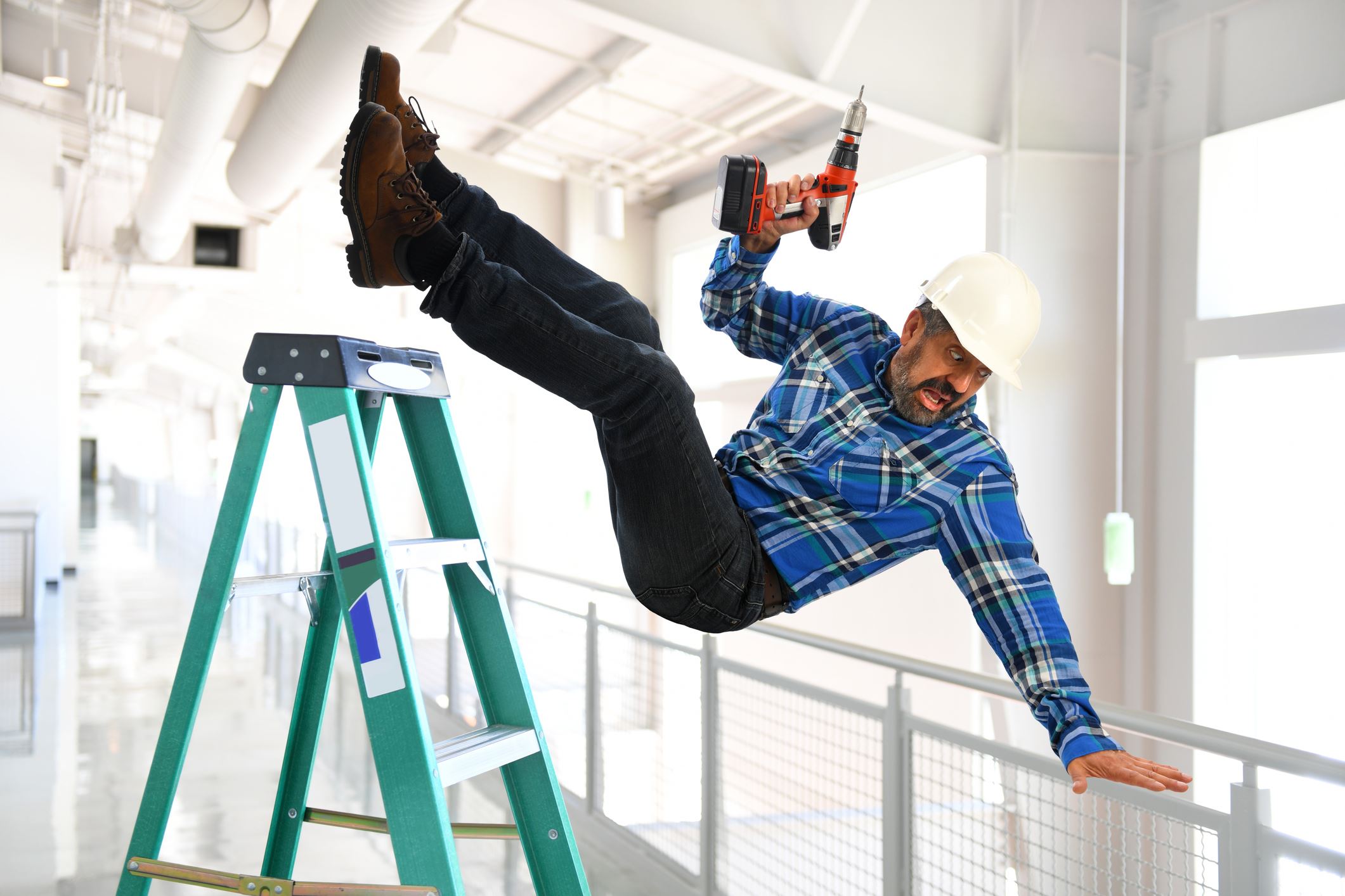Falling off Ladder